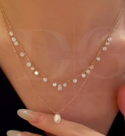The Oval & Pear Double Layer