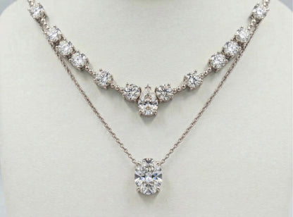 The Oval & Pear Double Layer