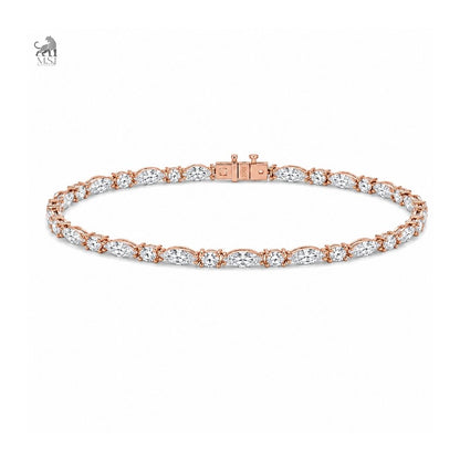 Virelia Diamond Bracelet in rose gold