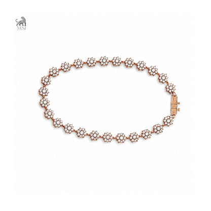 Florévia Bloom Diamond Bracelet in rose gold