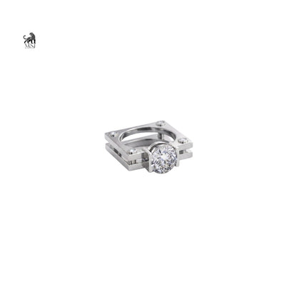 The Architectural Solitaire Ring