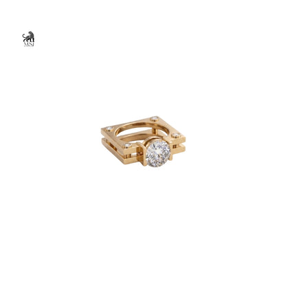 The Architectural Solitaire Ring