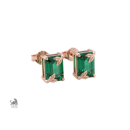 The Emerald Foliage Studs