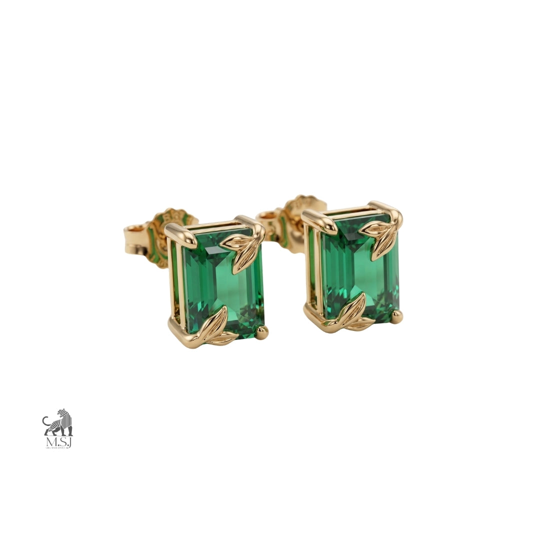 The Emerald Foliage Studs