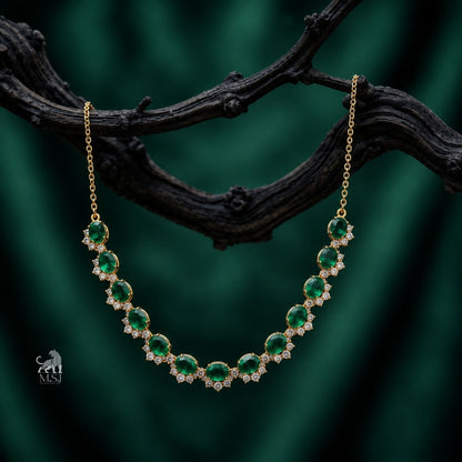 The Emerald Garden Necklace