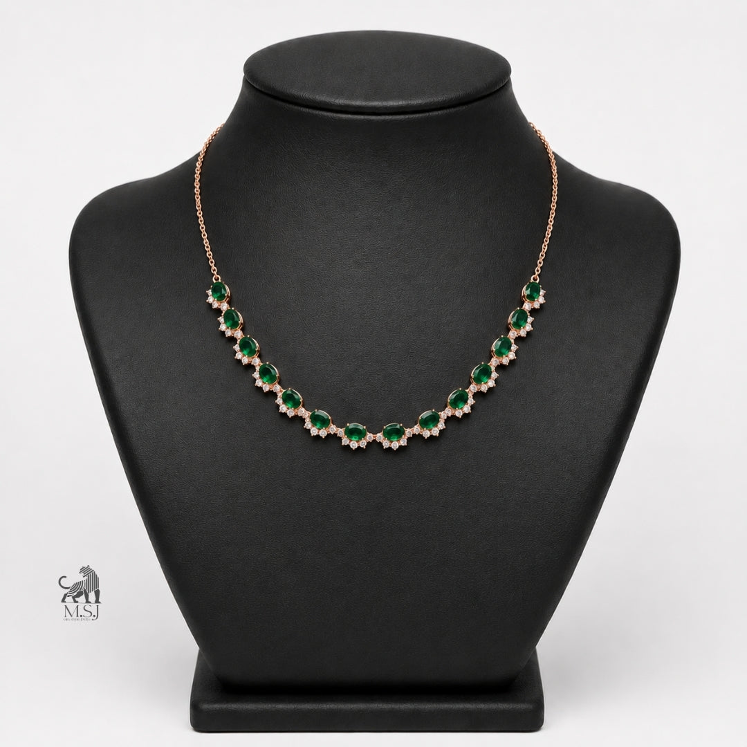The Emerald Garden Necklace