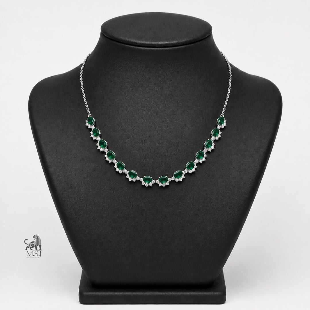 The Emerald Garden Necklace