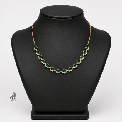 The Emerald Garden Necklace