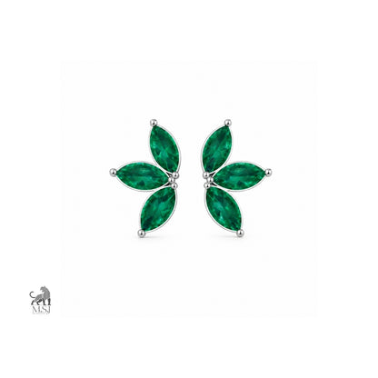 The Emerald Wing Studs