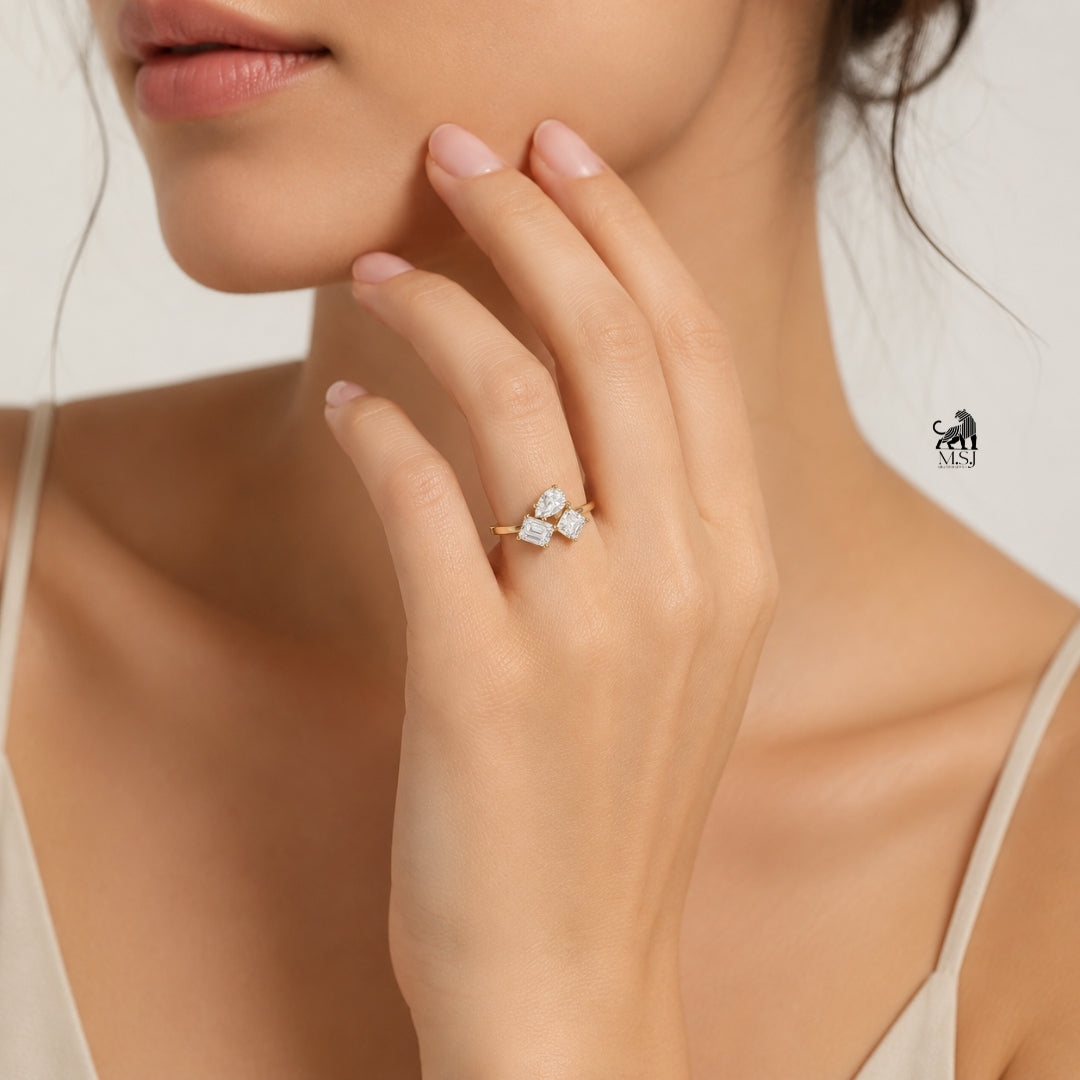 The Geometric Trio Ring