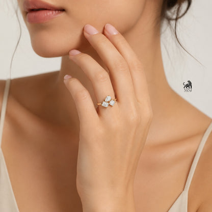 The Geometric Trio Ring