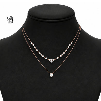 The Oval & Pear Double Layer