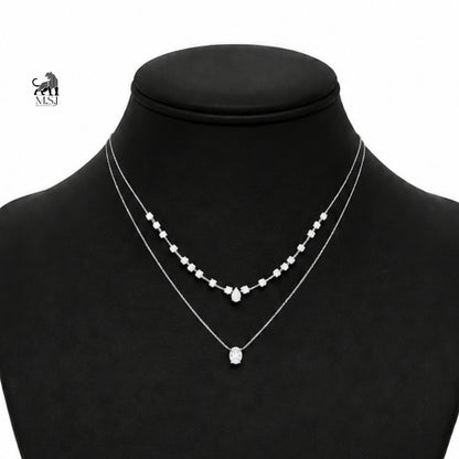 The Oval & Pear Double Layer