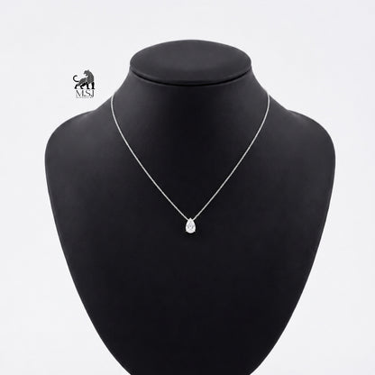 The Pear Solitaire Pendant