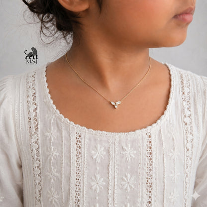 Celestial Trio Diamond Necklace
