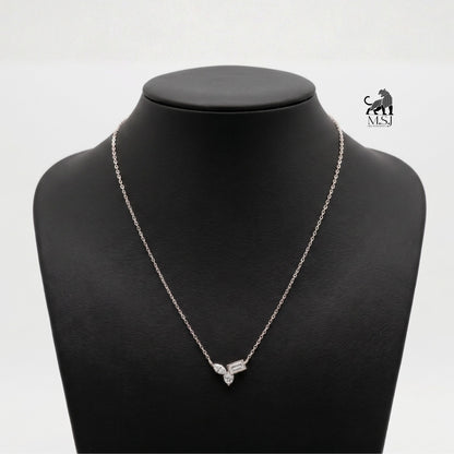 Celestial Trio Diamond Necklace