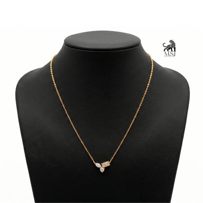 Celestial Trio Diamond Necklace