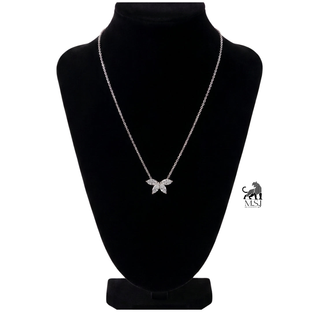 Marquise Bloom Diamond Necklace