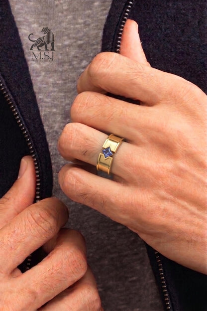 The Zenith Alexandrite Band