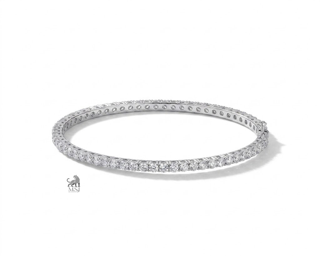 Classic Diamond Tennis Bangle