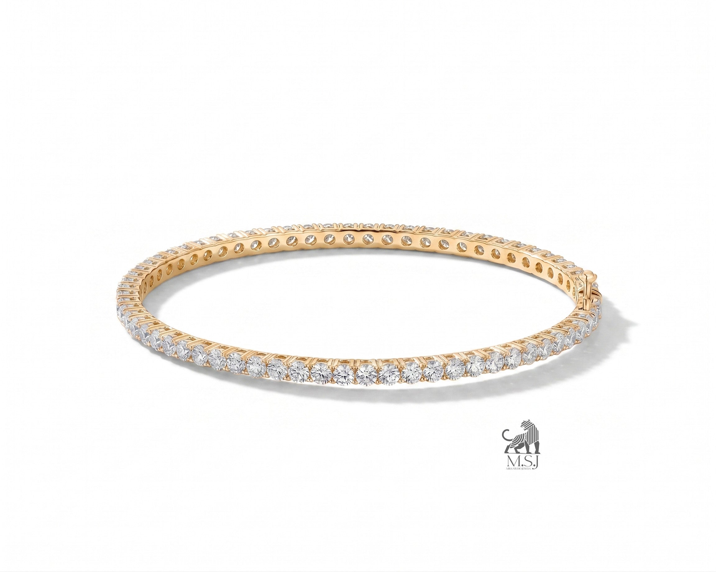 Classic Diamond Tennis Bangle