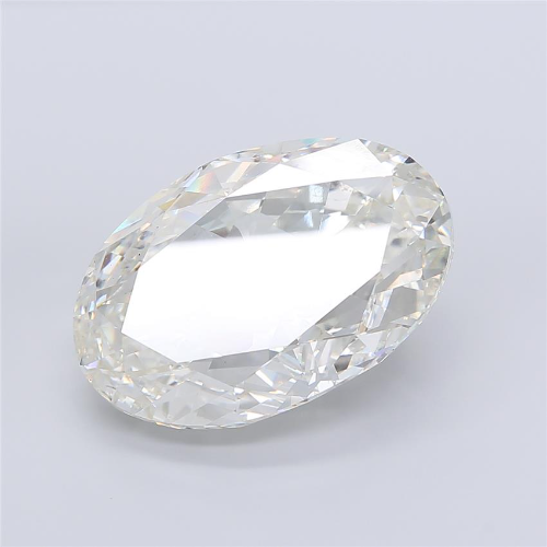 50.20 Carat Oval Modified Lab Grown Diamond