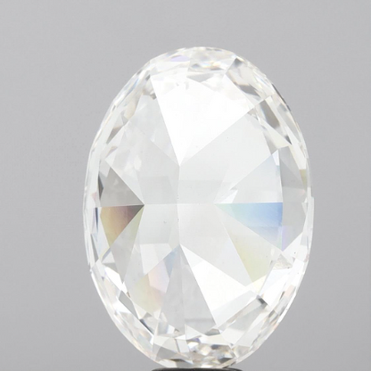 18.09 Carat Oval Modified Lab Grown Diamond