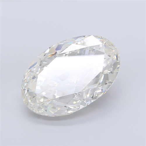 50.20 Carat Oval Modified Lab Grown Diamond