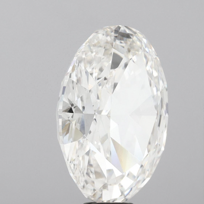 18.09 Carat Oval Modified Lab Grown Diamond