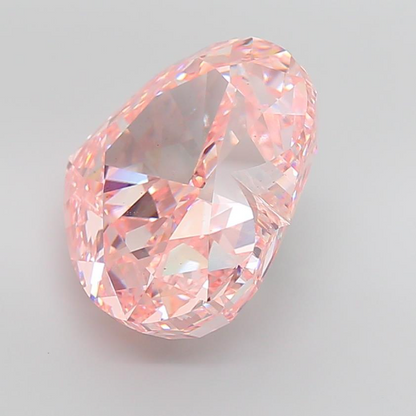 21.05 Carat Fancy Pink Heart Modified Lab Grown Diamond