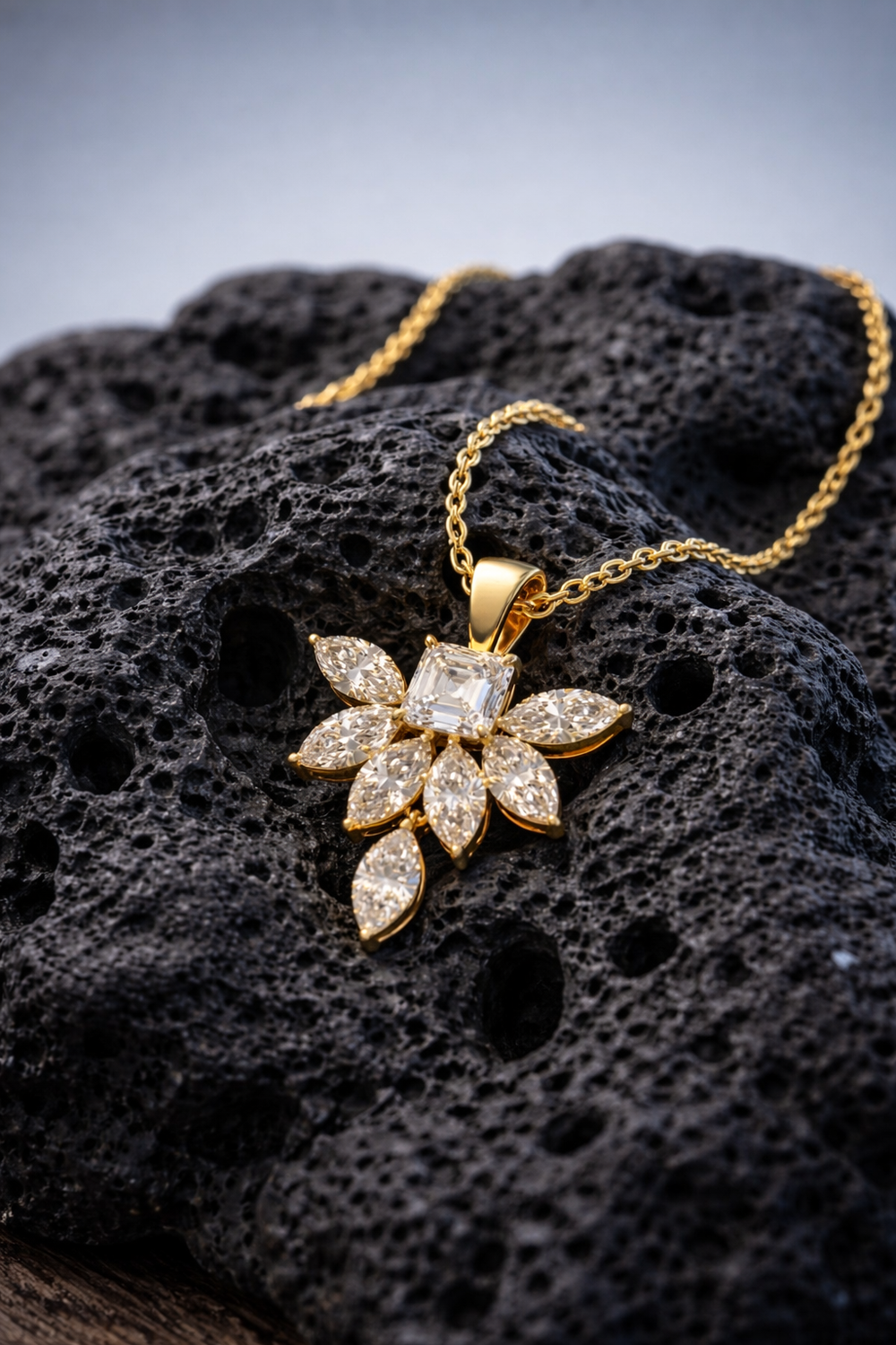 The Marquise Bloom Pendant