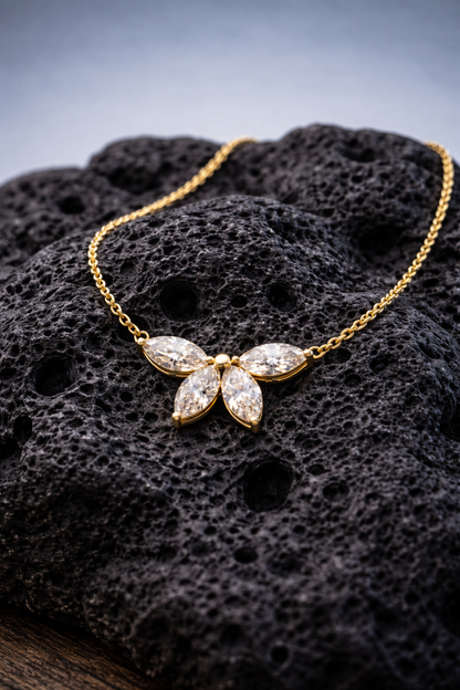 The Marquise Butterfly Pendant