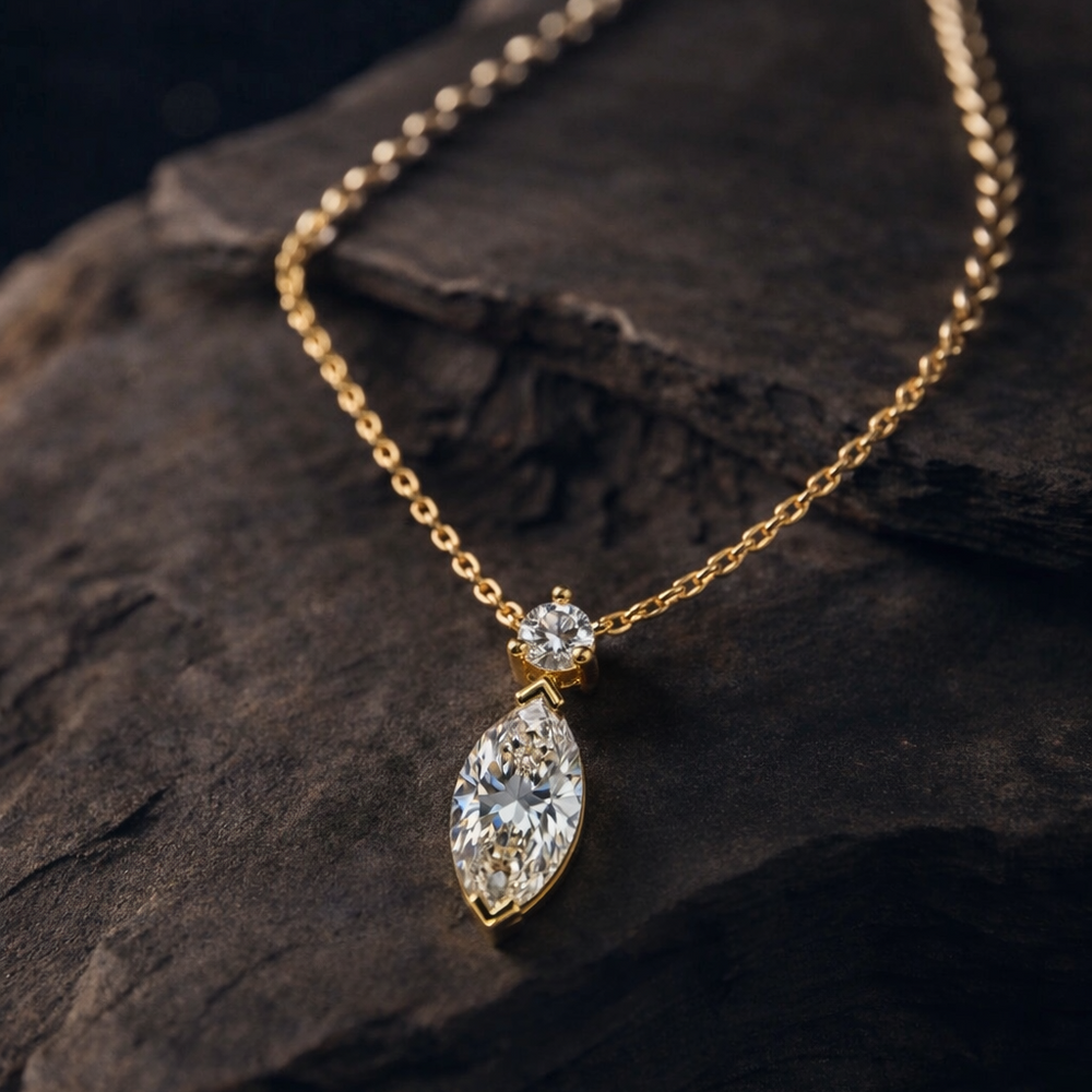 The Marquise Drop Pendant