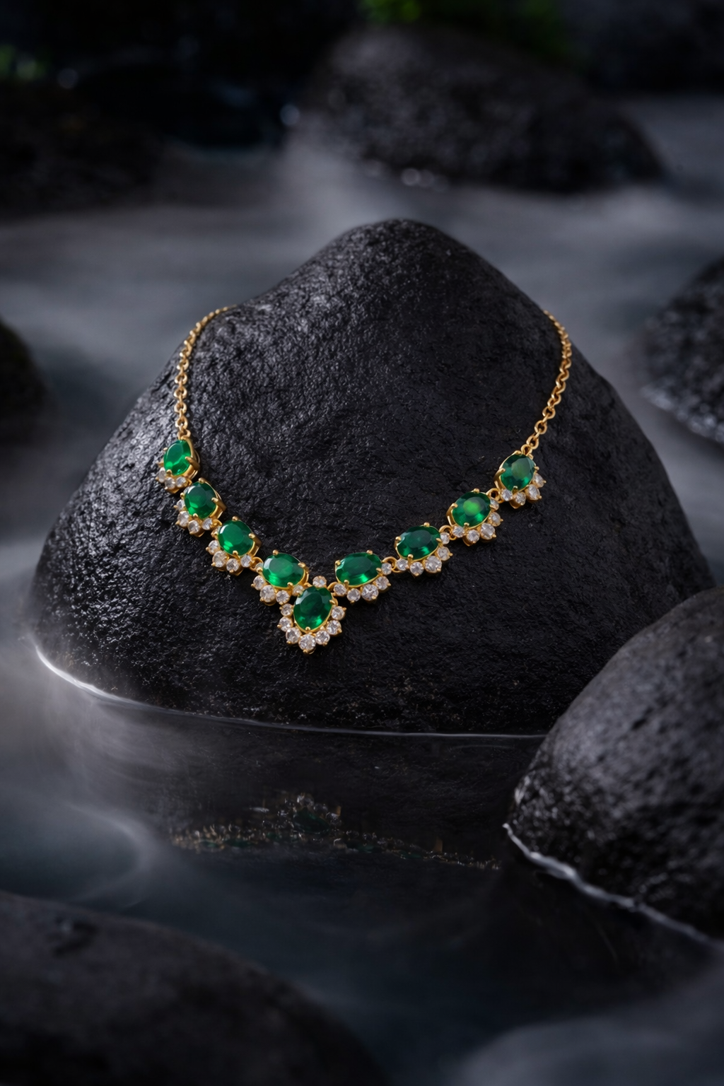 The Emerald Garden Necklace
