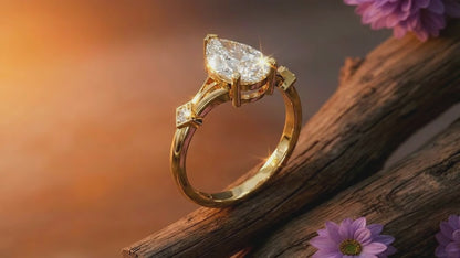 The Radiant Pave Solitaire