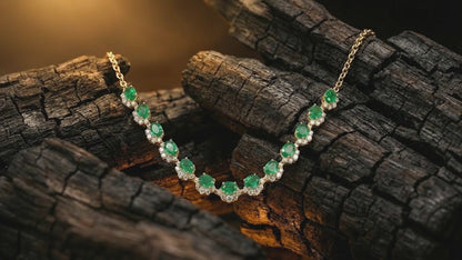 The Emerald Garden Necklace