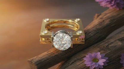 The Emerald Marquise Halo